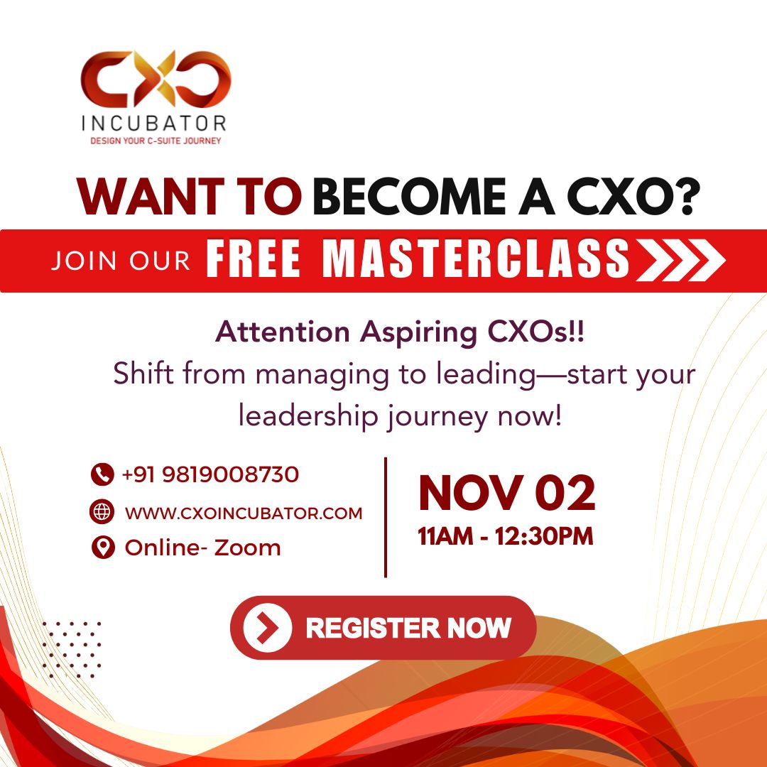 want to become cxo